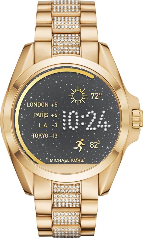 is my michael kors smart watch waterproof|michael kors bradshaw smartwatch.